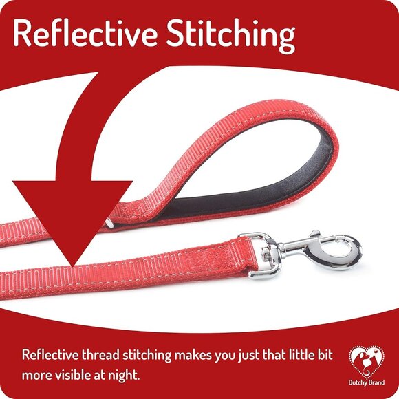 Reflective Stitching Dog Leash for Small, Medium and Large Dogs - Picture 4 of 4